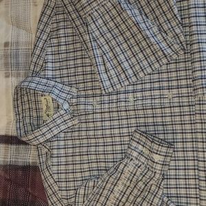 Vintage 90s Eddie Bauer plaid mens size M.